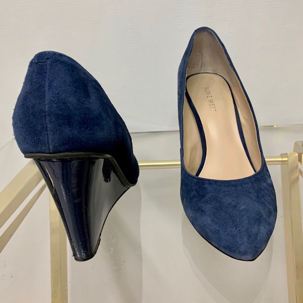 Nine West Suede Wedges